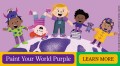 Paint Your World Purple image description unavailable